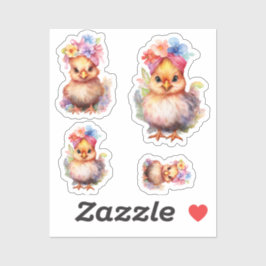 Pegatina Pollo de Pascua