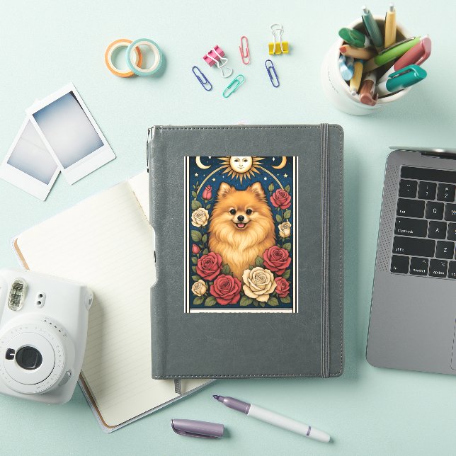 Pegatina Pomerano (Funda para iPad)