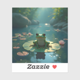 Pegatina Pond Sentinel - Square Vinyl