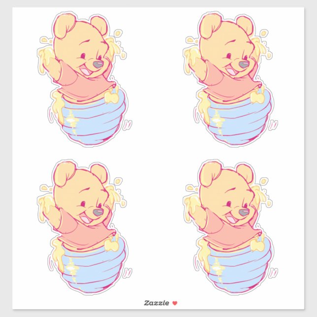 Pegatina Pooh Sticker (Hoja)