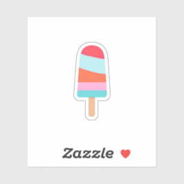 Pegatina Popsicle arcoiris