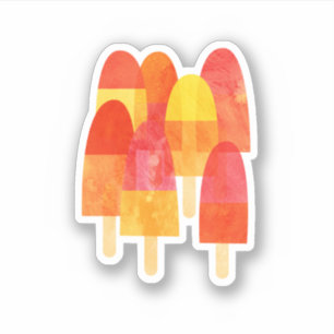 Pegatina Popsicle Ice Lollies