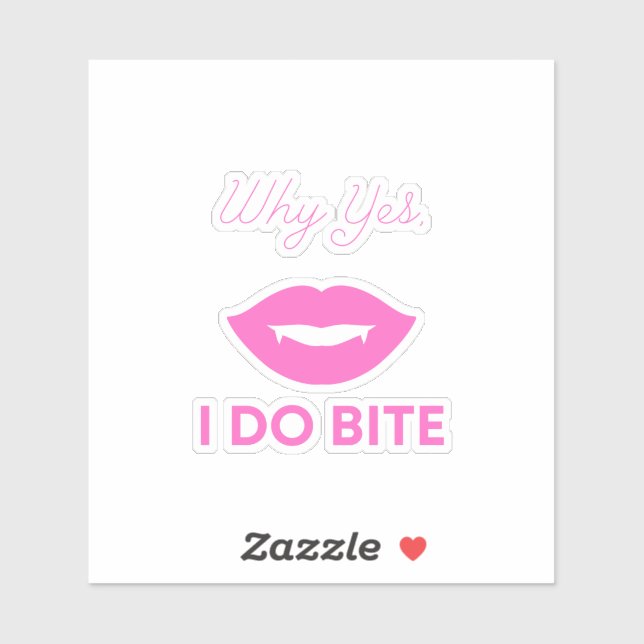 Pegatina ¿Por qué sí? (Hoja)