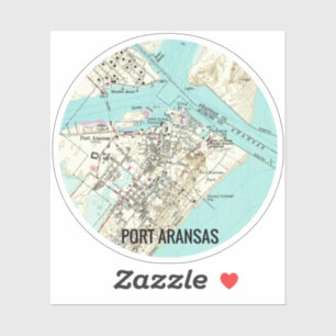 Pegatina Port Aransas Texas