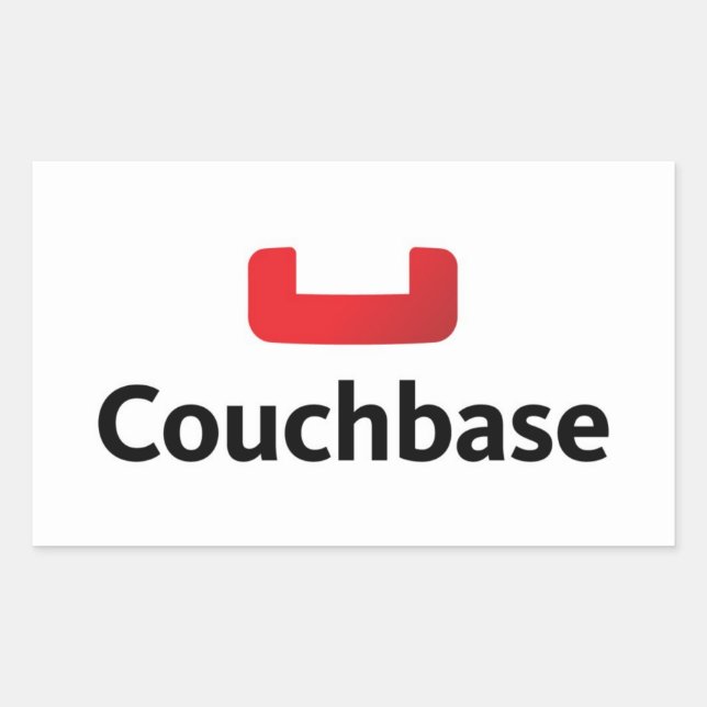 Pegatina portátil Couchbase (Anverso)