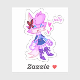 Pegatina portátil Guay Anthro Animal Versión 2