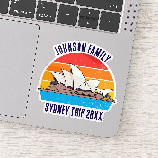 Pegatina Portátil Personalizado de ópera de viaje de Austra (Detalle)