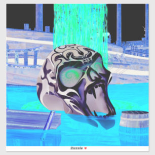 Pegatina Portátiles Oblivion Horror 3D XBox