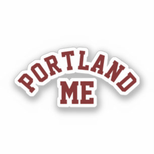 Pegatina Portland, Maine