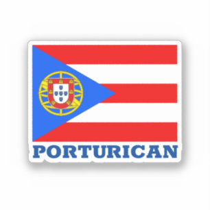 Pegatina Portu-Rican