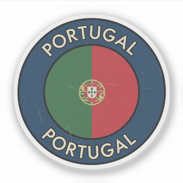 Pegatina Portugal (Anverso)