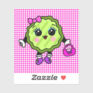 Pegatina Posh Pickle   Bonito BlingUp