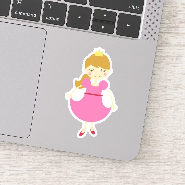 Pegatina Posh Princess (Detalle)