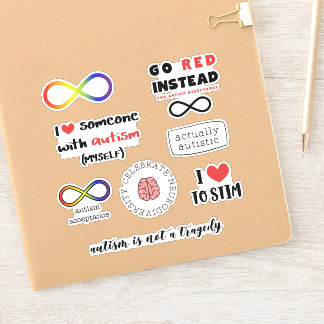 Pegatina Posibilidad de autismo autista
