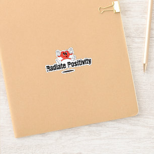 Pegatina Positividad de radiación