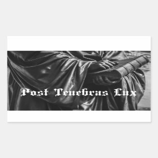 Pegatina Post Tenebras Lux