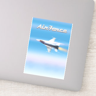 Pegatina Poster Air Force Jet