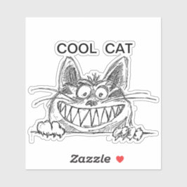 Pegatina Poster de Guay Cat