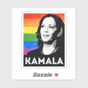 Pegatina Poster DEL ORGULLO DE KAMALA HARRIS 2020