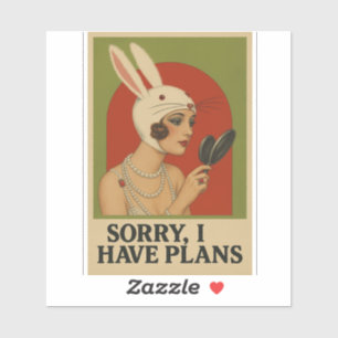 Pegatina Poster Vintage