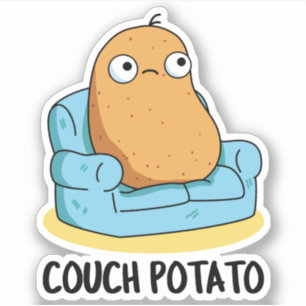 Pegatina Potato Funny Potato Pun
