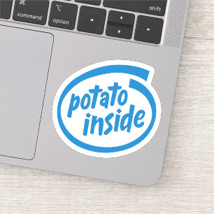 Pegatina Potato interior