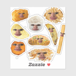 pegatina potatocore nikki