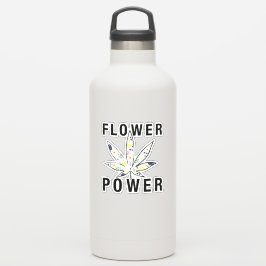 Pegatina Potencia de flor