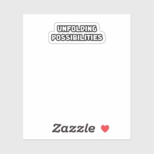 Pegatina Potencial de oportunidades de desarrollo