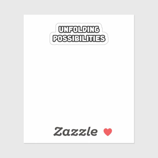 Pegatina Potencial de oportunidades de desarrollo (Hoja)