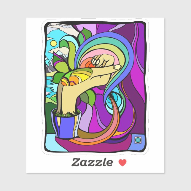 Pegatina Potencial Enraizado (Hoja)