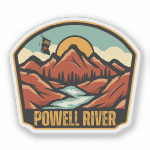 Pegatina Powell River, Columbia Británica