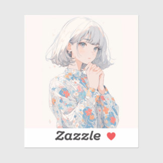 Pegatina Pray | 東京娘 GenerartiveAI シール