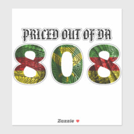 Pegatina PRECIO DE DA 808 Tibal Kanaka Maoli