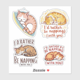 Pegatina Preferiría Estar Apiñando Con Tu Colección