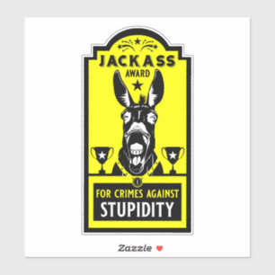 Pegatina Premio Jackass