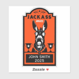 Pegatina Premio Jackass