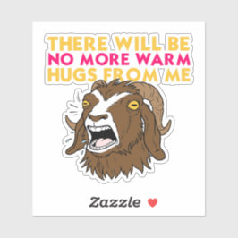 Pegatina Prepotente No Más Abrazos | Dungeon Crawler Carl