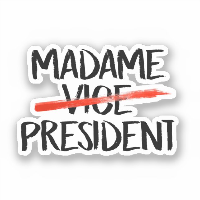 Pegatina Presidente (Anverso)