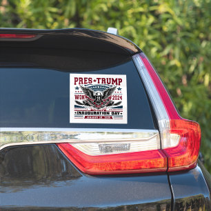 Pegatina Presidente Trump Ganó 2024