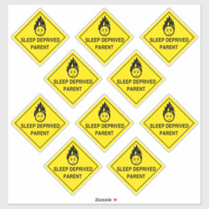 Pegatina Primario privado de sueño