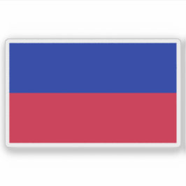 Pegatina Primera bandera de la República de Haití (1804)