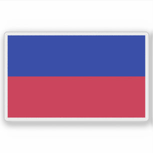 Pegatina Primera bandera de la República de Haití (1804)