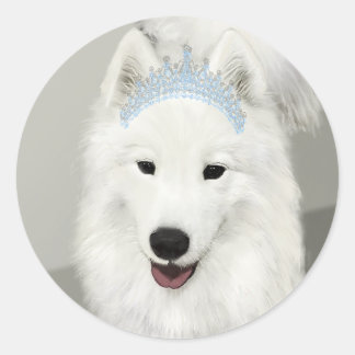 Pegatina Princesa Samoyed