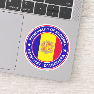 Pegatina Principado de Andorra