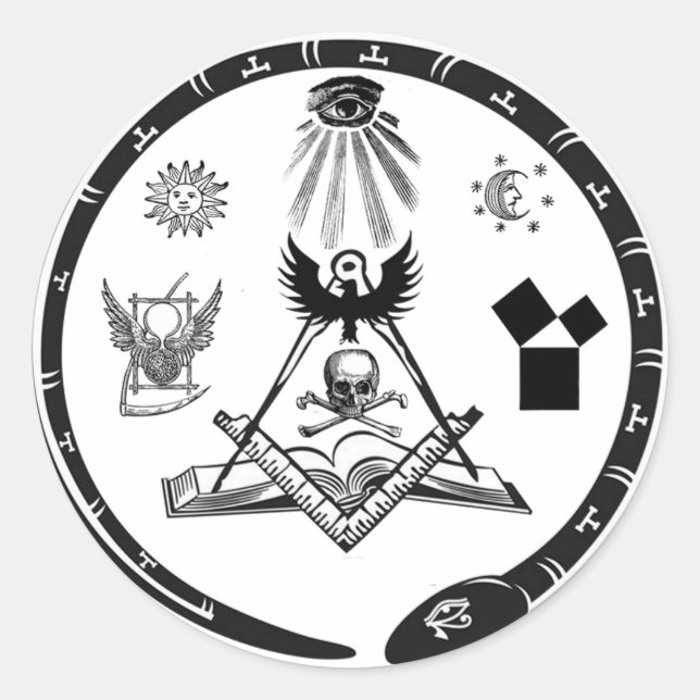 Pegatina principal de logotipos (Anverso)