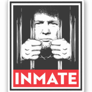 Pegatina Prisión anti-Trump