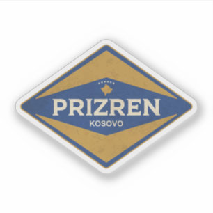 Pegatina Prizren Kosovo Vintage