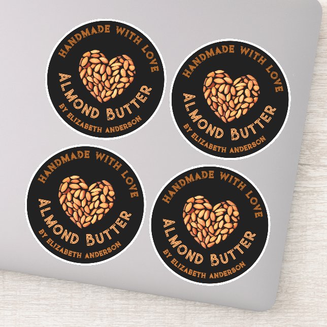 Pegatina Producto de almendra (Detalle)