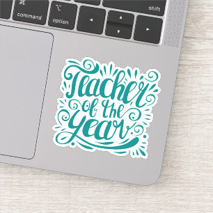 Pegatina Profesor del año